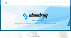Desktop Screenshot of chandrimsoft.com
